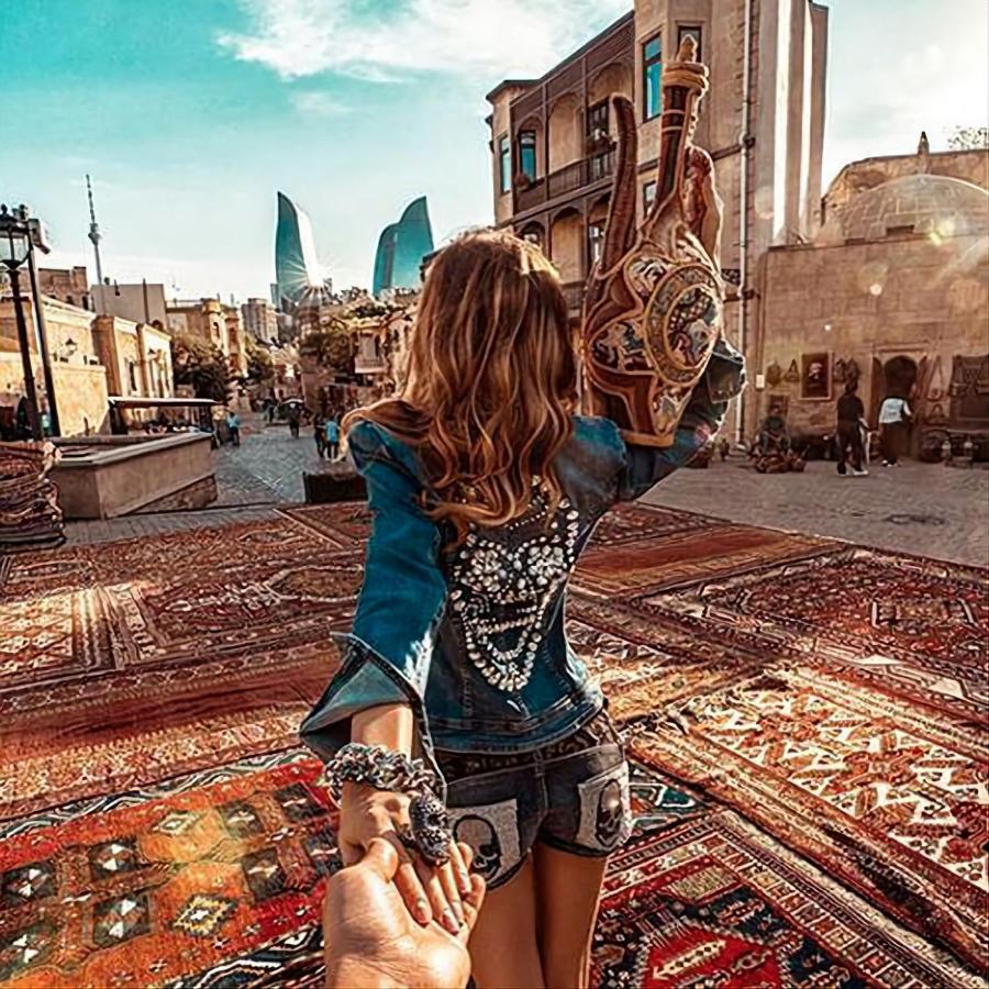 Econom Maxim Hotel Baku Eksteriør bilde