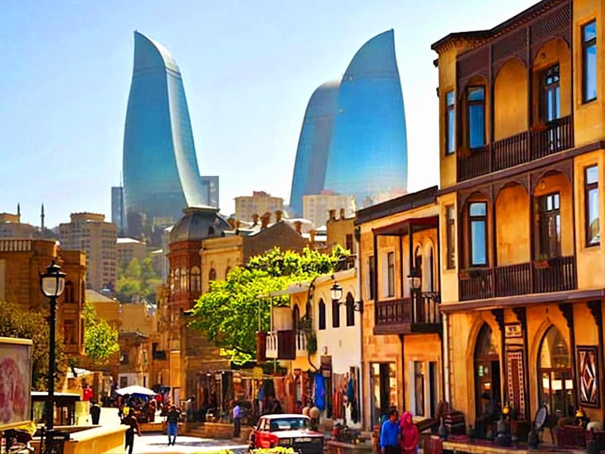 Econom Maxim Hotel Baku Eksteriør bilde