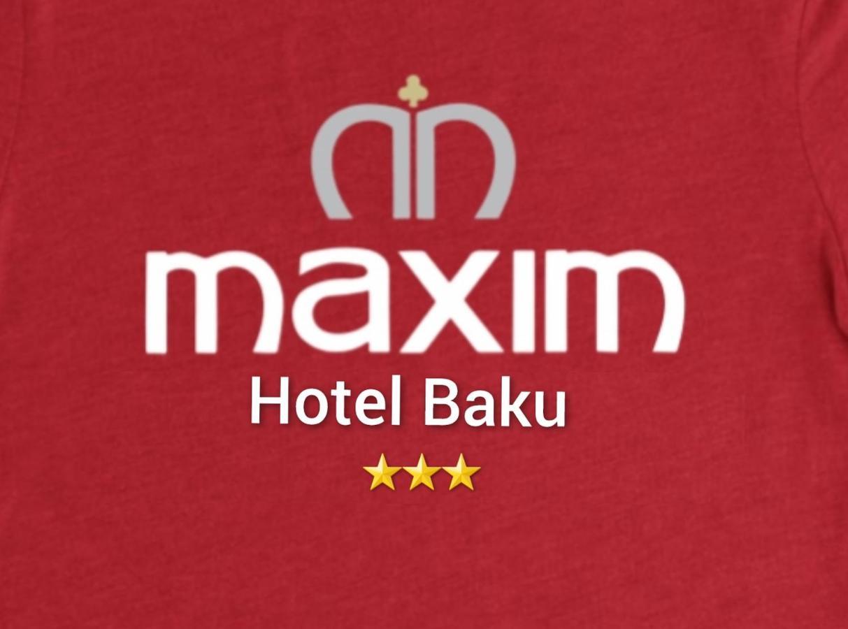 Econom Maxim Hotel Baku Eksteriør bilde